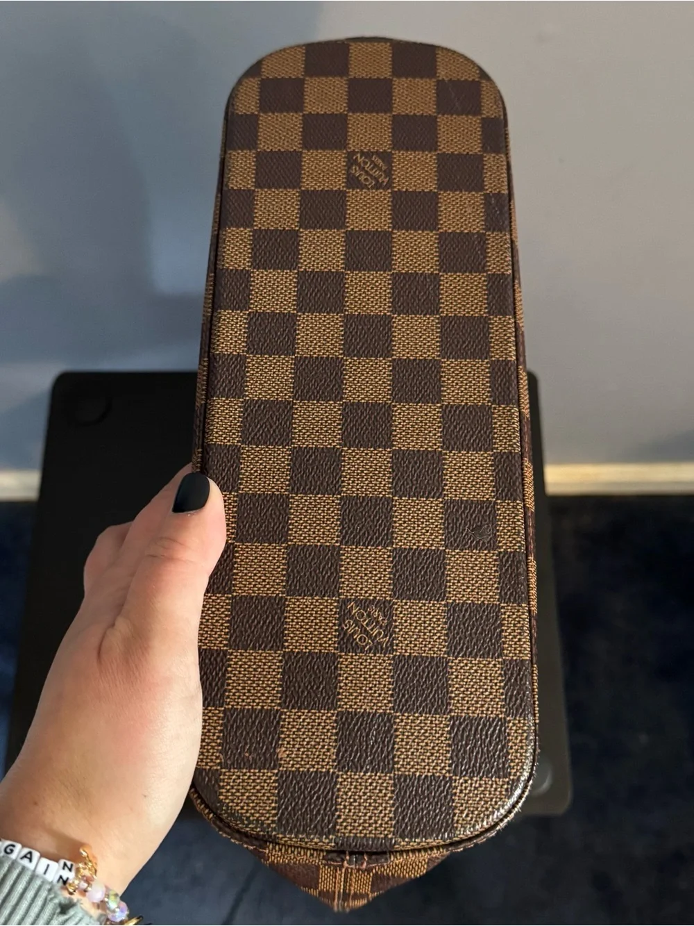Louis Vuitton Damier Ebene canvas tote bag - Picture 6 of 6